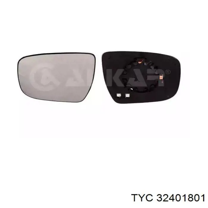 Скло дзеркала заднього виду, лівого TYC 32401801 ціна, від 24.71 USD
