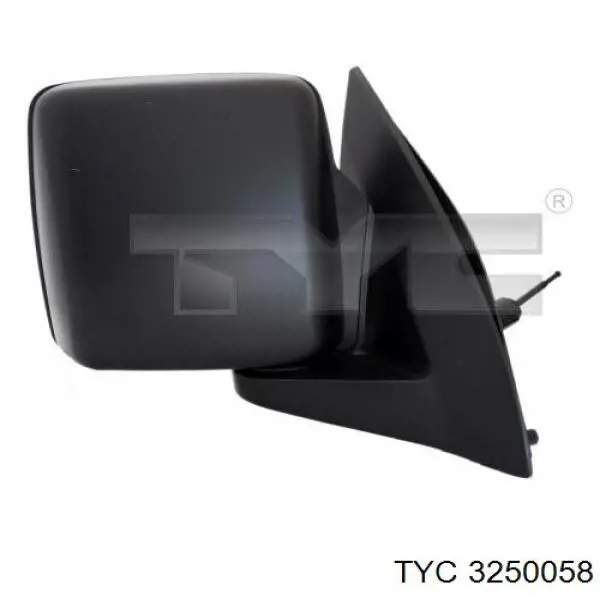 3250058 TYC Дзеркало заднього виду, ліве