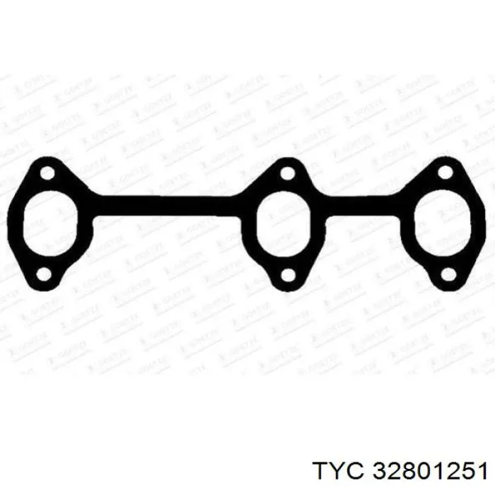Купити 32801251 TYC Скло дзеркала заднього виду, правого
