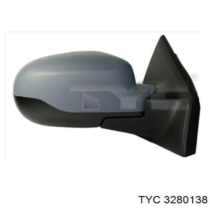 3280138 TYC Дзеркало заднього виду, ліве