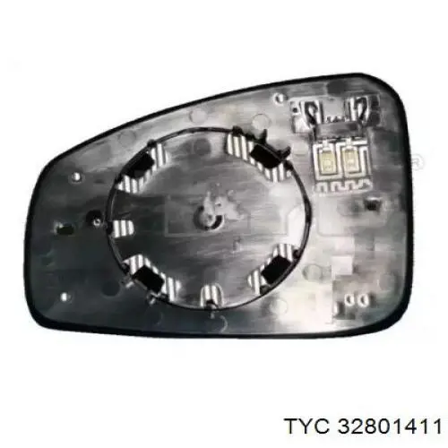 Скло дзеркала заднього виду, правого TYC 32801411 ціна, від 13.26 USD