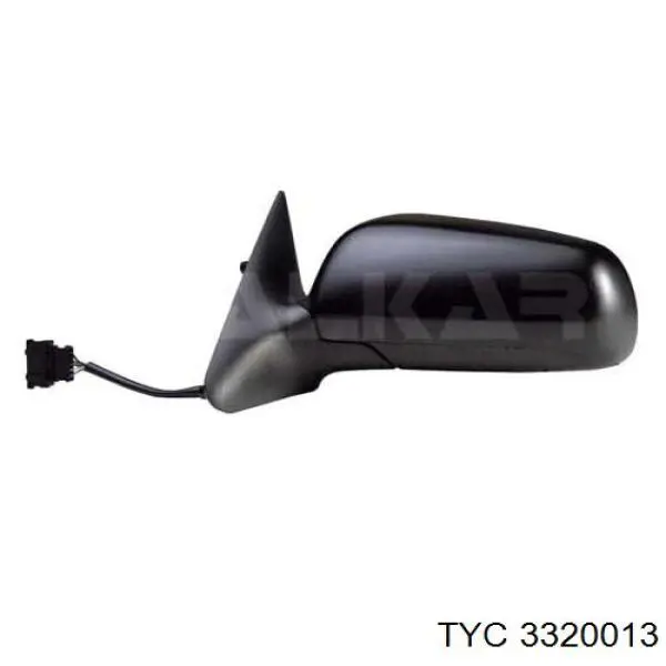 3320013 TYC Праве дзеркало заднього виду