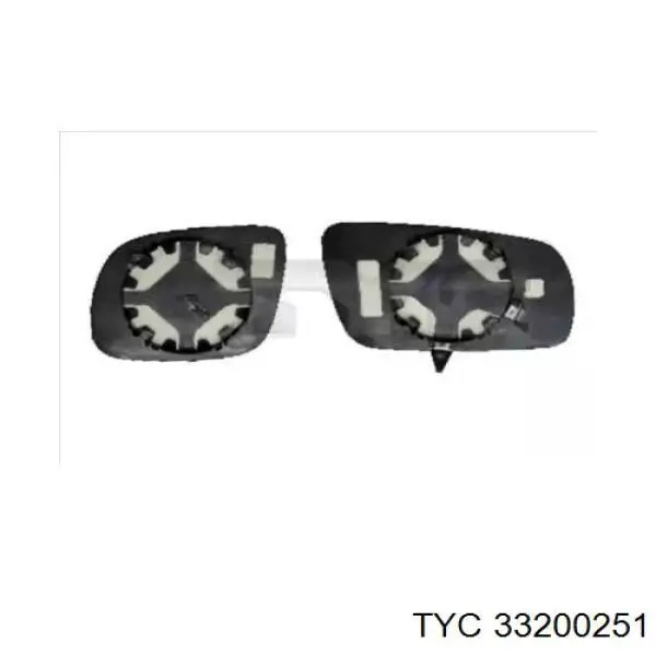 Купити 33200251 TYC Скло дзеркала заднього виду, правого