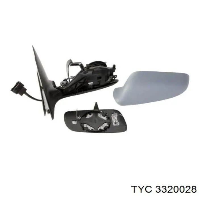 Ліве бічне дзеркало TYC 3320028 ціна, від 41.22 USD