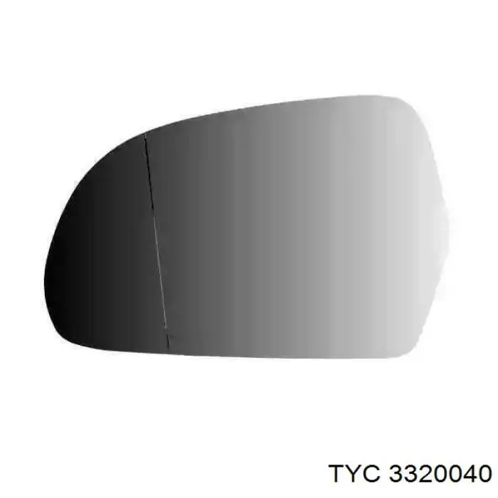 Ліве бічне дзеркало TYC 3320040 ціна, від 54.81 USD