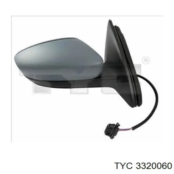 3320060 TYC Дзеркало заднього виду, ліве