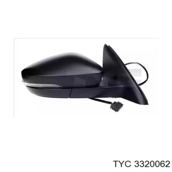 Корпус дзеркала заднього виду, лівого TYC 3320062 ціна, від 57.21 USD