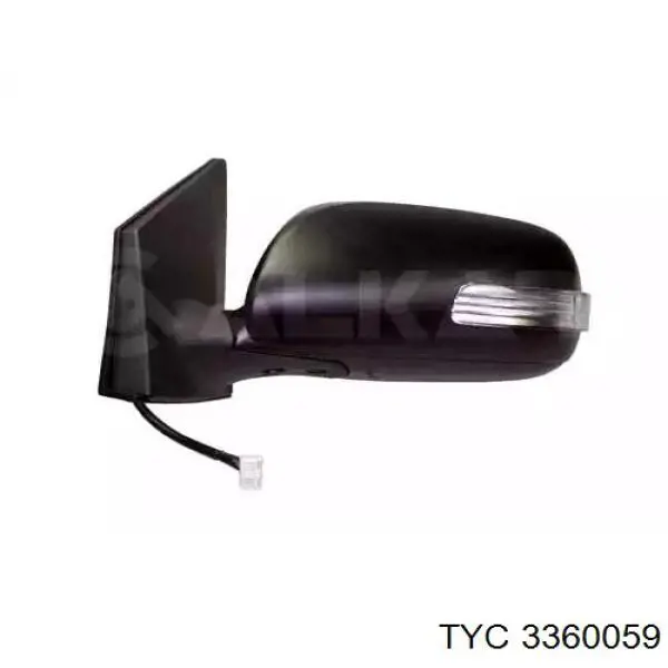 Праве бічне дзеркало FPS FP7015M04 ціна, від 67.38 USD