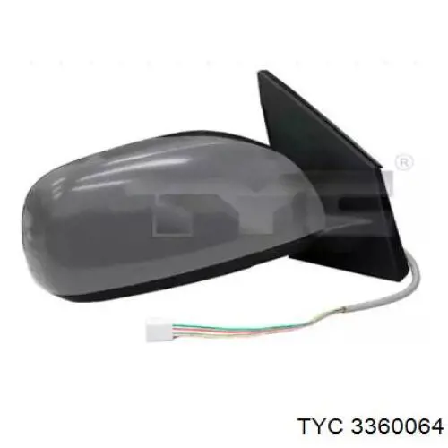 Ліве бічне дзеркало Toyota RAV4 III позашляховик (A3) (2005 - 2012) ціна, від 116.94 USD