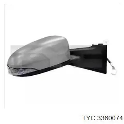 Купити 3360074 TYC Бічне дзеркало заднього виду ліве