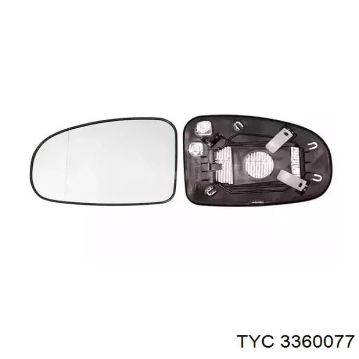 Праве бічне дзеркало TYC 3360077 ціна, від 89.42 USD