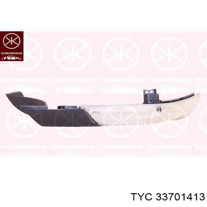 Покажчик повороту дзеркала, правий TYC 33701413