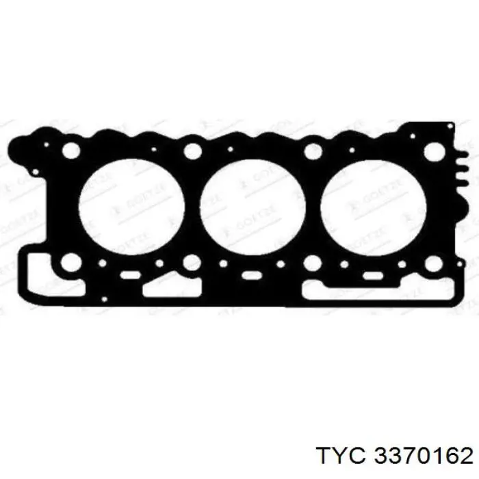 Ліве бокове дзеркало 3370162 TYC
