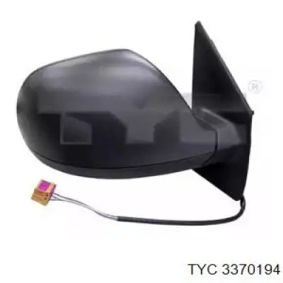 3370194 TYC Дзеркало заднього виду, ліве