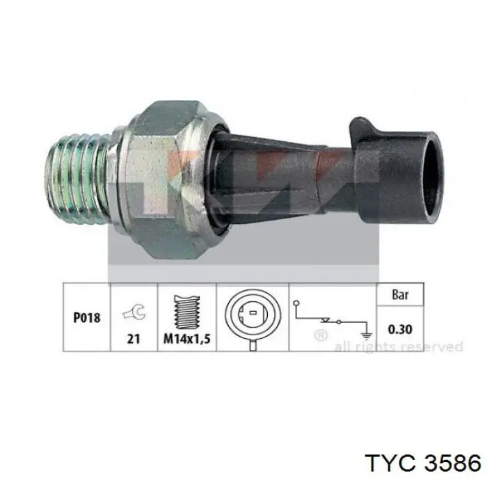 3586 TYC Конденсатор