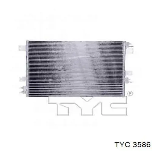 Купити 3586 TYC Радіатор системи охолодження кондиціонера