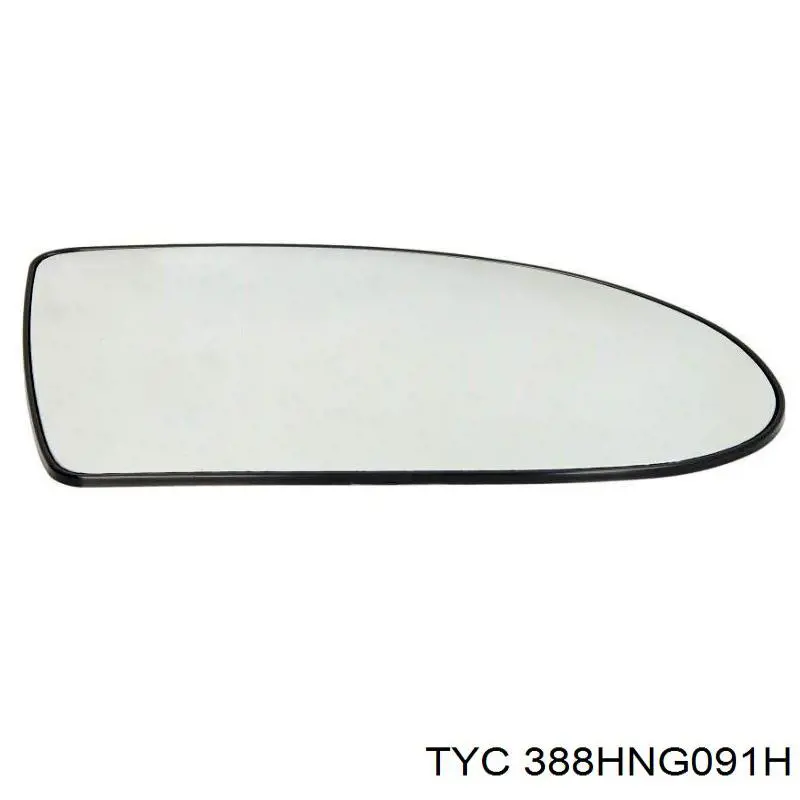 388HNG091H TYC Дзеркальний елемент правий