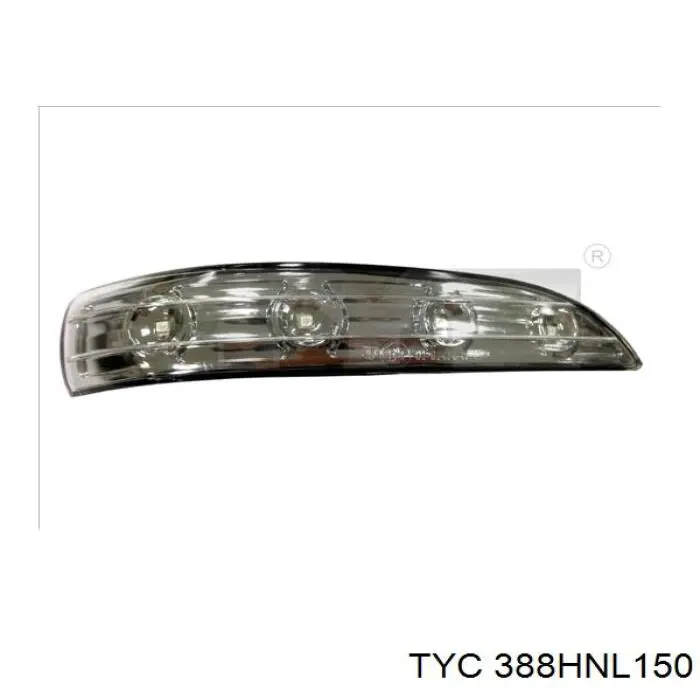Покажчик повороту дзеркала, лівий 388HNL150 TYC