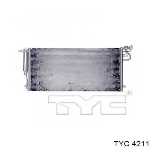 Радіатор кондиціонера 4211 TYC