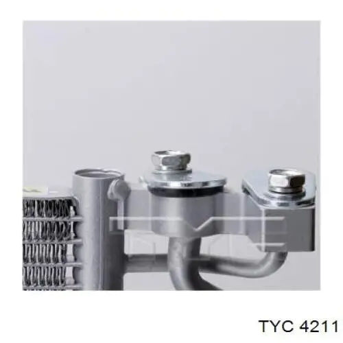 4211 TYC радіатор кондиціонера