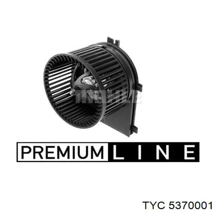 5370001 TYC двигун вентилятора пічки (обігрівача салону)