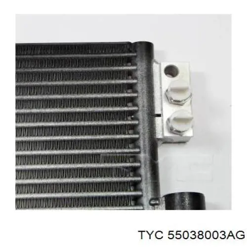 Радіатор охолодження кондиціонера TYC 55038003AG