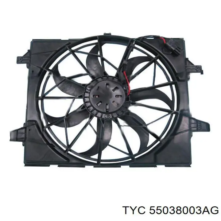 Конденсатор кондиціонера TYC 55038003AG ціна, від 93.43 USD