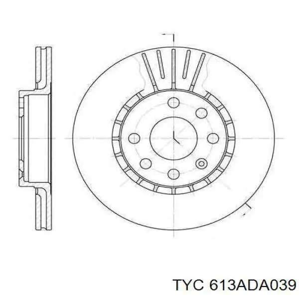 Конденсатор кондиціонера TYC 613ADA039 ціна, від 100.39 USD