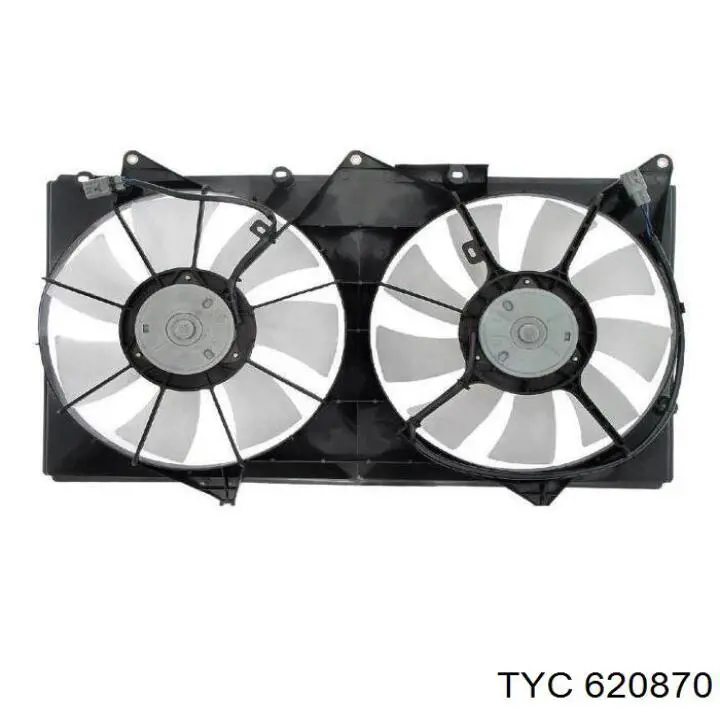 Купити 1636320340 Toyota Двигун вентилятора системи охолодження, лівий