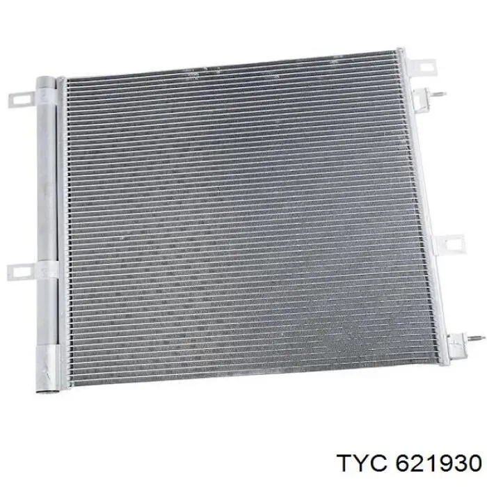 621930 TYC електровентилятор охолодження в зборі (двигун + крильчатка)