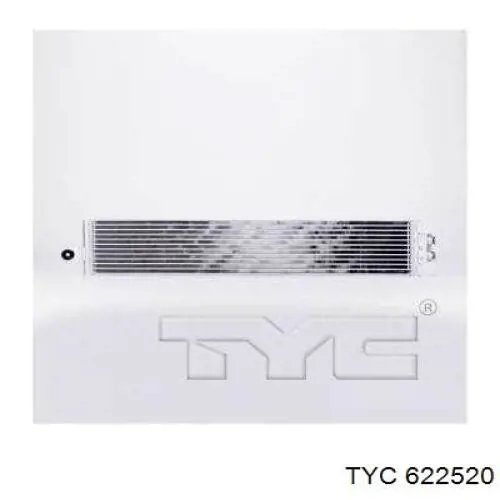Вентилятор радіатора TYC 622520 ціна, від 86.93 USD