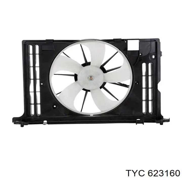 163610T041 Toyota Вентилятор / крильчатка радіатора охолодження