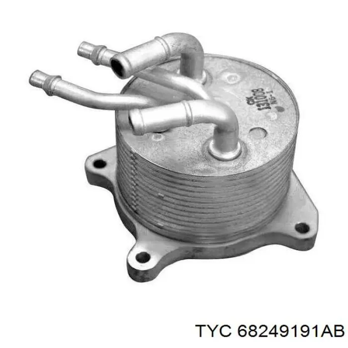 Радіатор охолодження, АКПП 68249191AB TYC