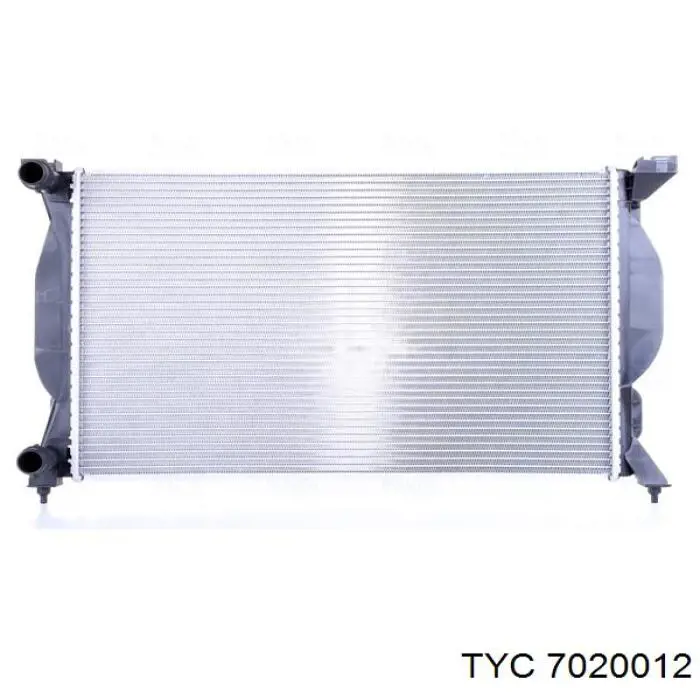 7020012 TYC радіатор охолодження двигуна