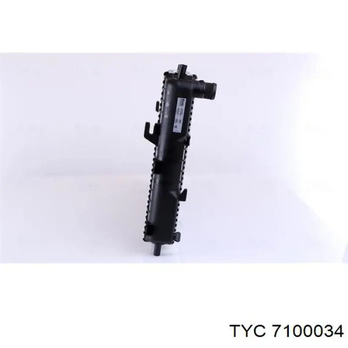 7100034 TYC радіатор охолодження двигуна