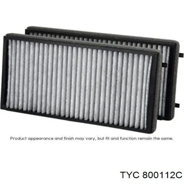 Фільтр повітряний обігрівача TYC 800112C ціна, від 6.46 USD