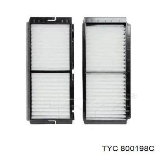 Фільтр повітряний обігрівача TYC 800198C ціна, від 9.76 USD