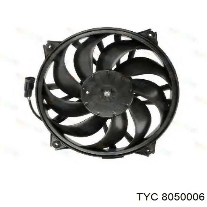 Вентилятор охолодження TYC 8050006