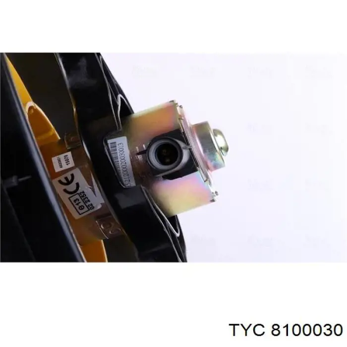 Купити 8100030 TYC Дифузор радіатора охолодження, в зборі з двигуном і крильчаткою
