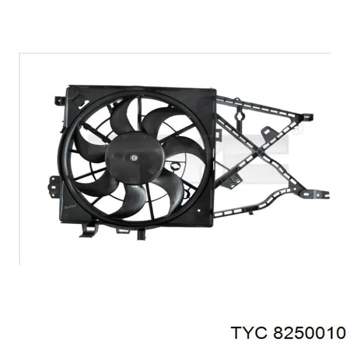 Вентилятор охолодження радіатора 8250010 TYC