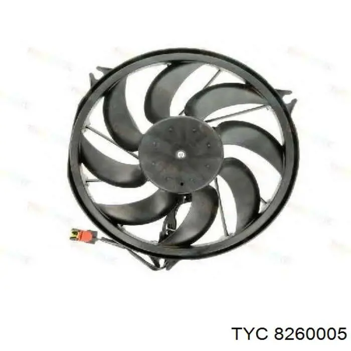 Вентилятор радіатора TYC 8260005 ціна, від 39.00 USD