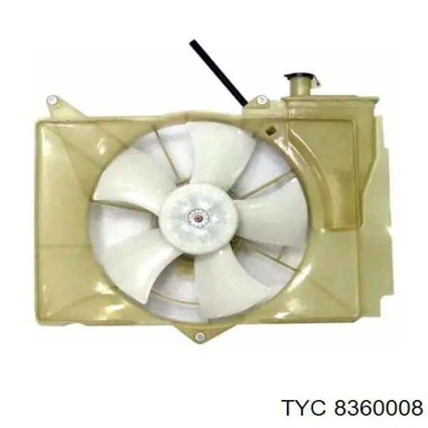 Двигун вентилятора системи охолодження, лівий TYC 8360008 ціна, від 34.20 USD