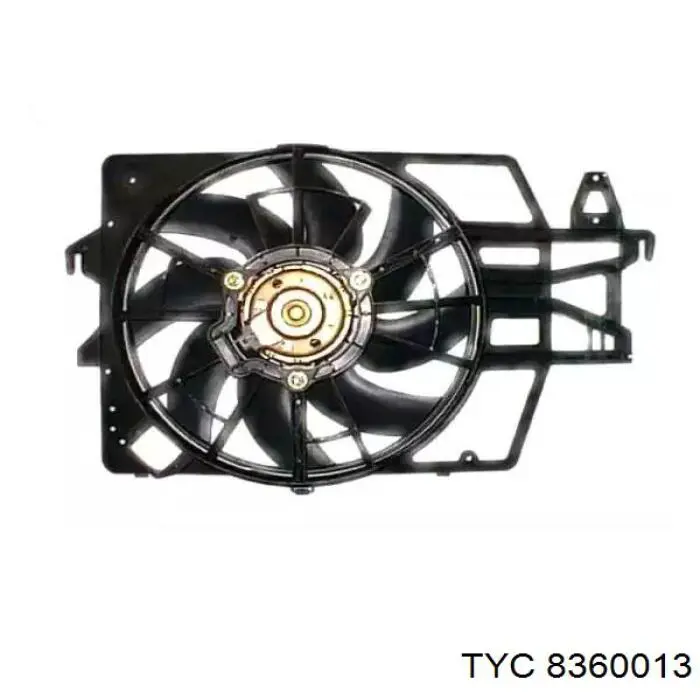 1636323020 Toyota Електродвигун вентилятора системи охолодження