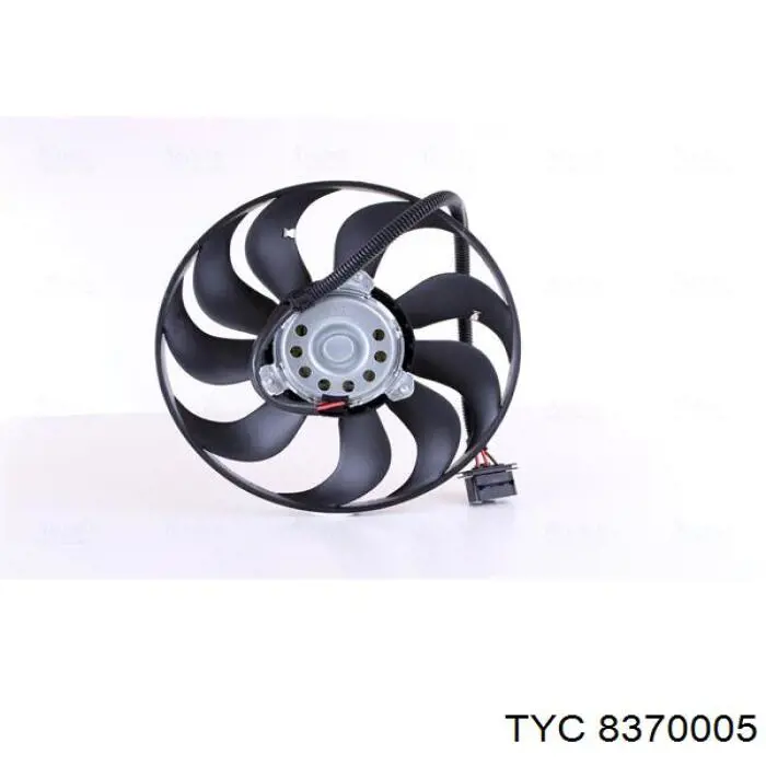 Вентилятор/крильчатка радіатора охолодження TYC 8370005 ціна, від 38.84 USD