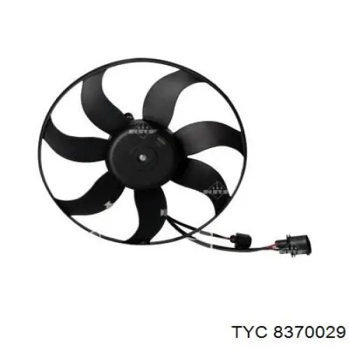 Вентилятор системи охолодження лівий TYC 8370029 ціна, від 58.74 USD