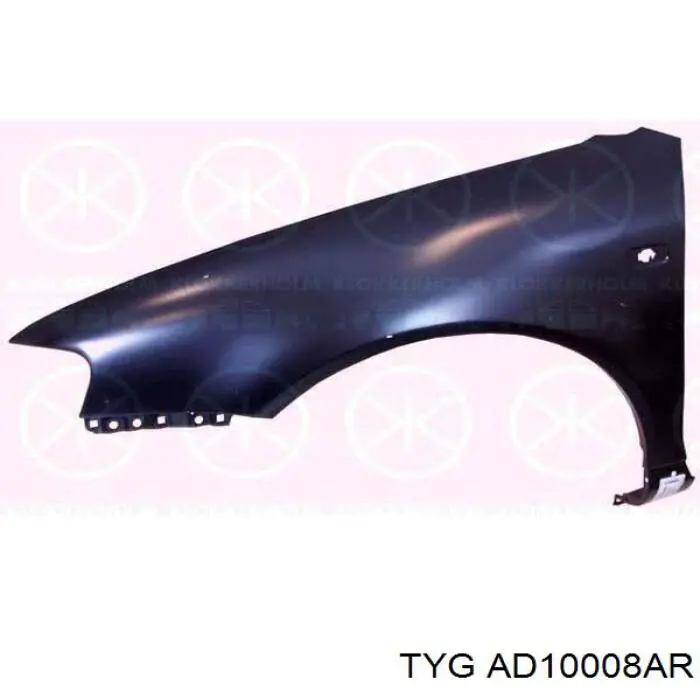 Крило переднє праве Starline KH0015312 ціна, від 46.71 USD