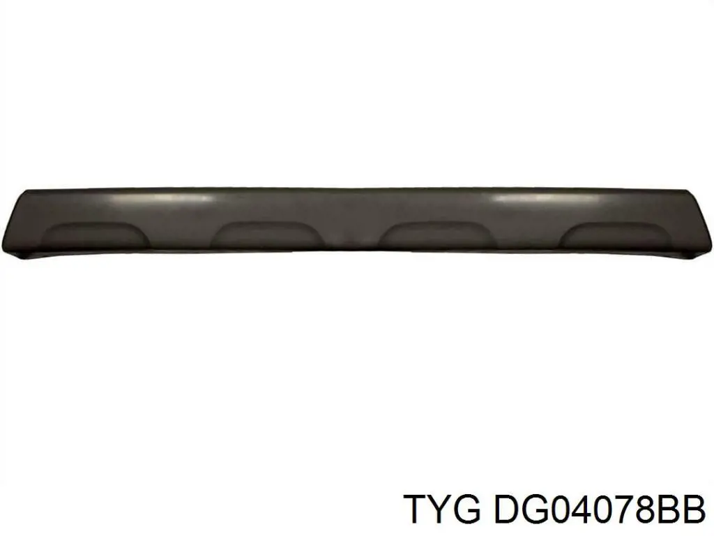 Бампер передній DG04078BB TYG