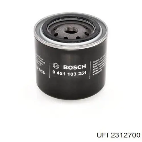 Масляний фільтр двигуна UFI 2312700 ціна, від 4.61 USD