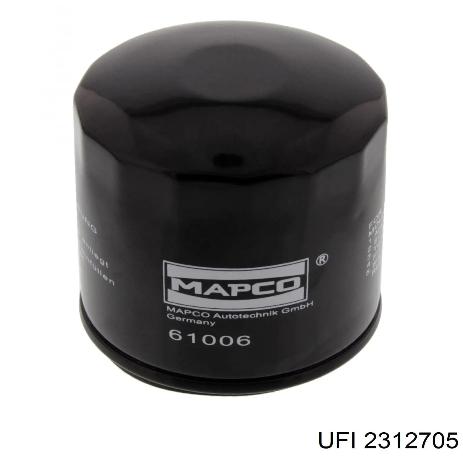 Фільтр масляний UFI 2312705