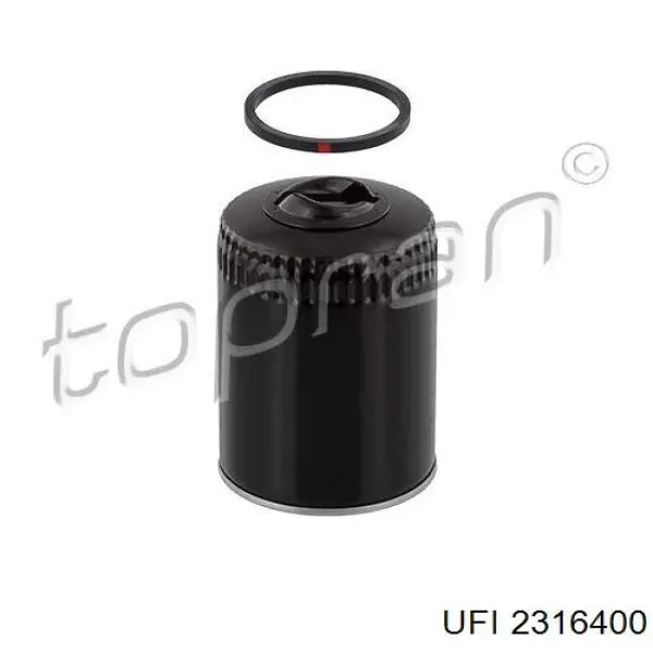 Масляний фільтр двигуна UFI 2316400 ціна, від 6.24 USD